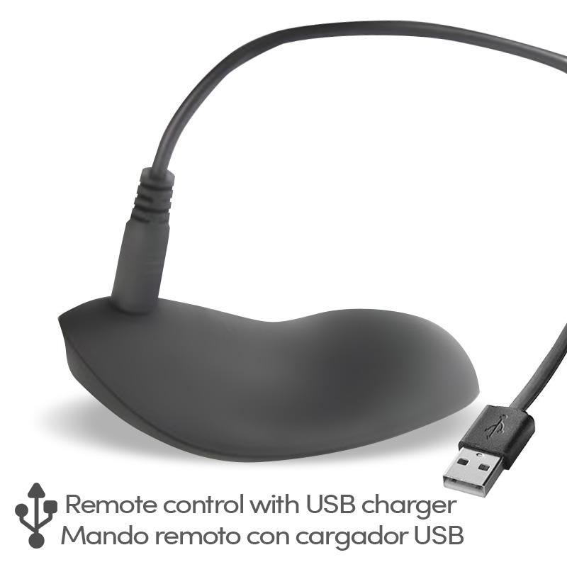 TARDENOCHE - Adoree Vibrating Egg USB Remote Control USB Silicone — zdjęcie 4