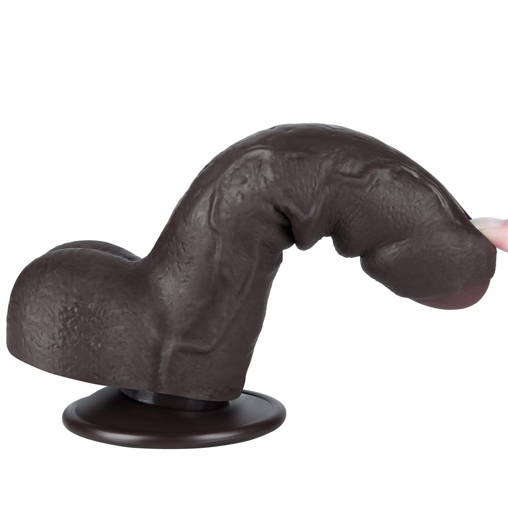 Dildo z przyssawk¹ 18,3 cm Lovetoy — zdjęcie 3