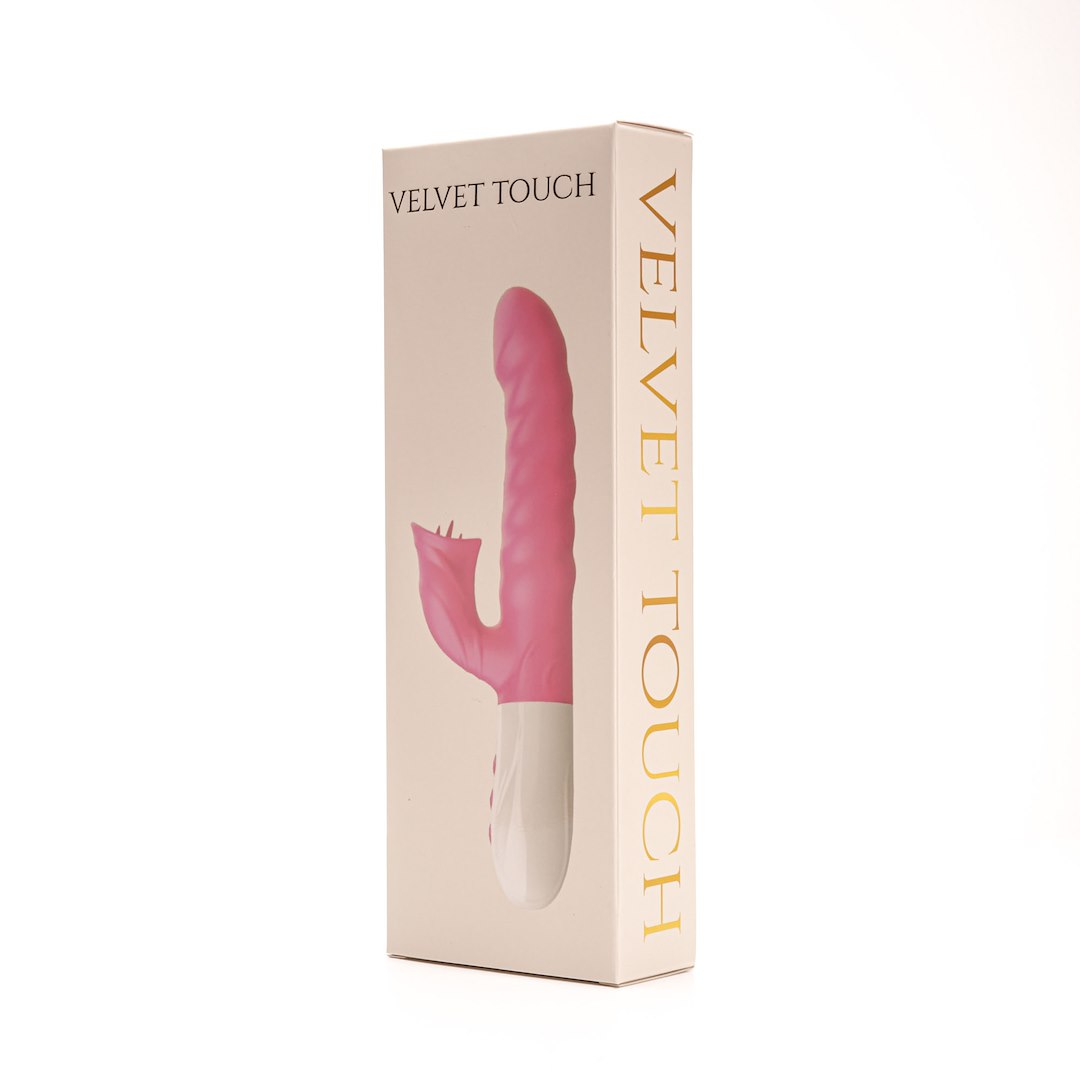 Velvet Touch - Wibrator Silikonowy Typ Króliczek £adowany Usb Ró¿owy