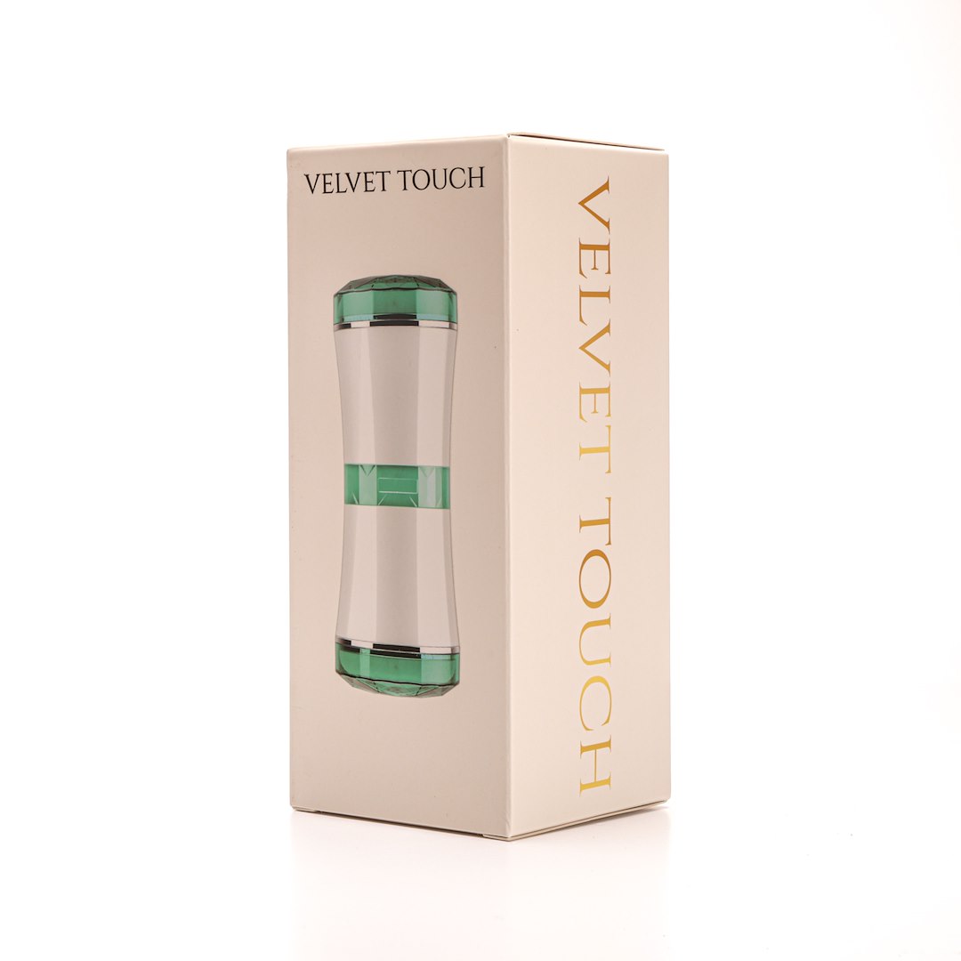 Velvet Touch - Masturbator Dwustronny Wagina Usta Cyberskóra Bia³y