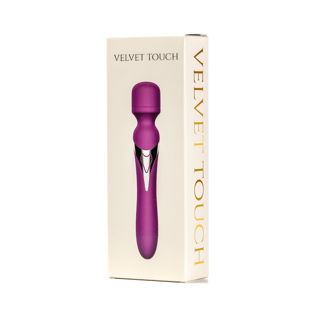Velvet Touch - Masa¿er Kulowy Magiczna Ró¿d¿ka £adowany Usb Fioletowy