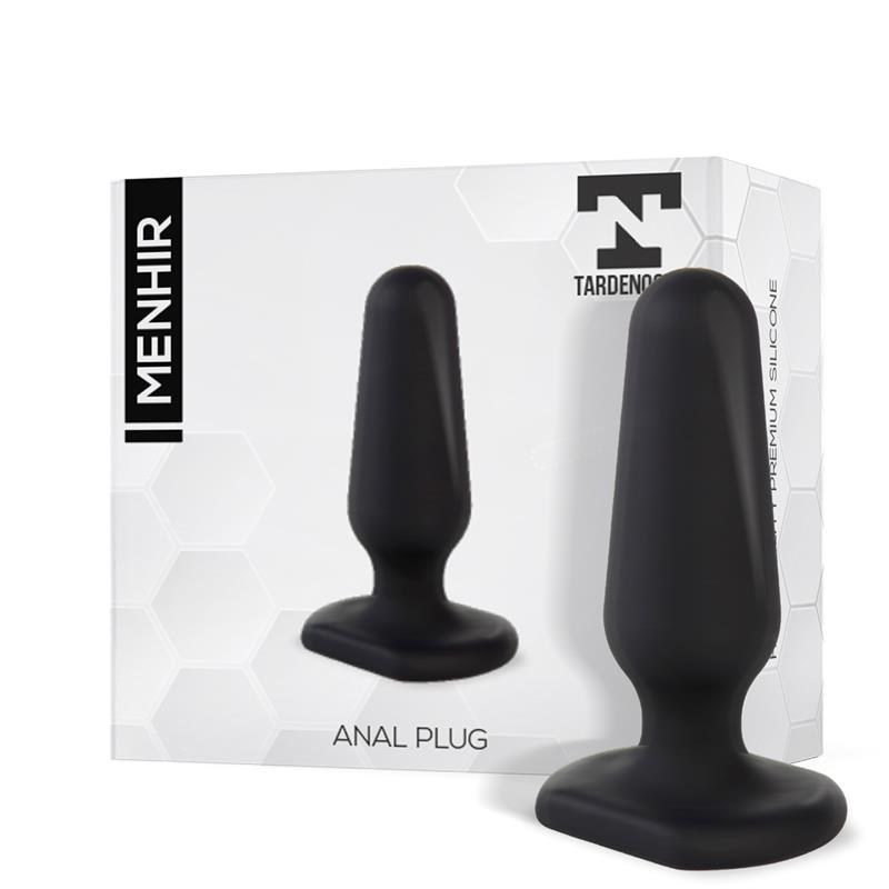 TARDENOCHE - Menhir Anal Plug Silicone Black