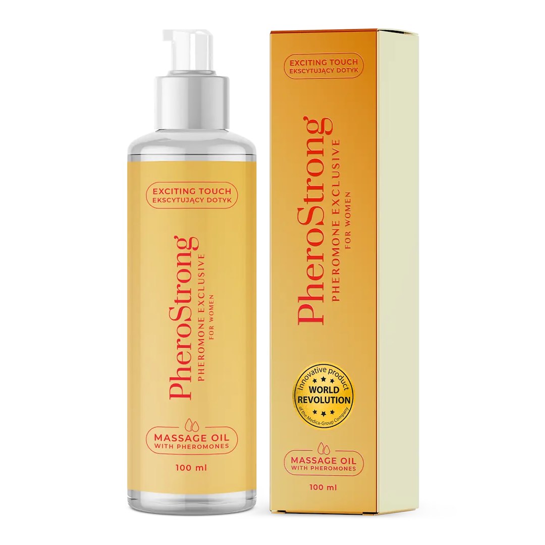 Olejek-PheroStrong Exclusive for Women Massage Oil 100 ml — zdjęcie 2