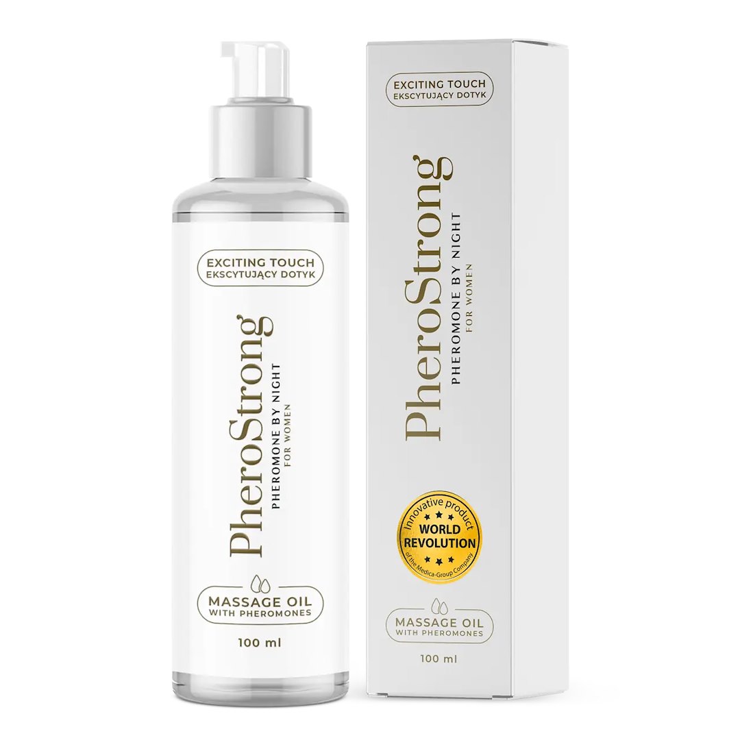 Olejek-PheroStrong By Night for Women Massage Oil 100 ml — zdjęcie 2