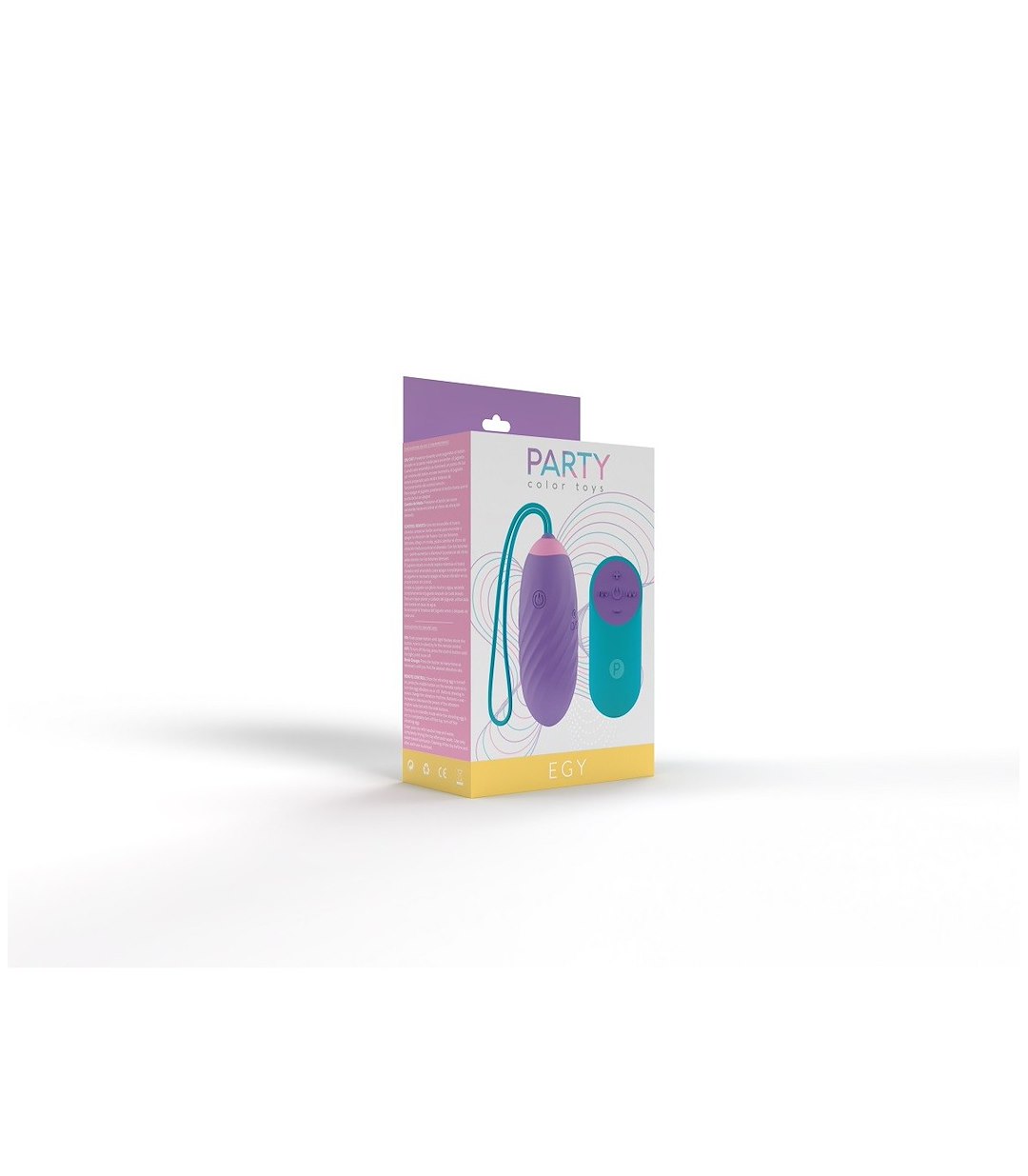 PARTY COLOR TOYS - EGY LILAC VIBRATING EGG