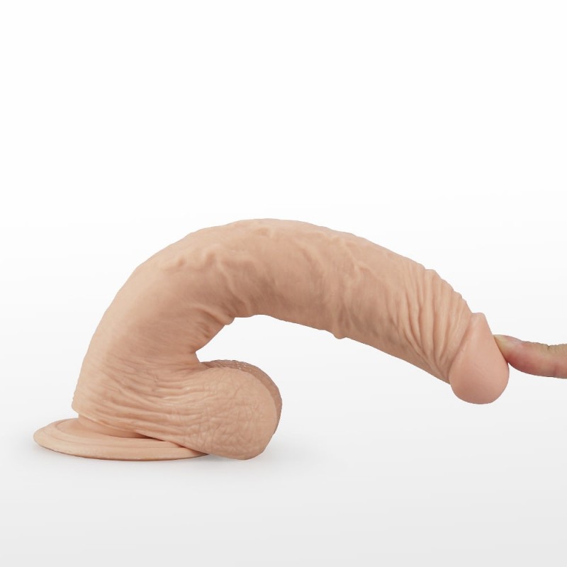 Dildo z przyssawk¹ i wibracjami Real Extreme 24cm Lovetoy — zdjęcie 4