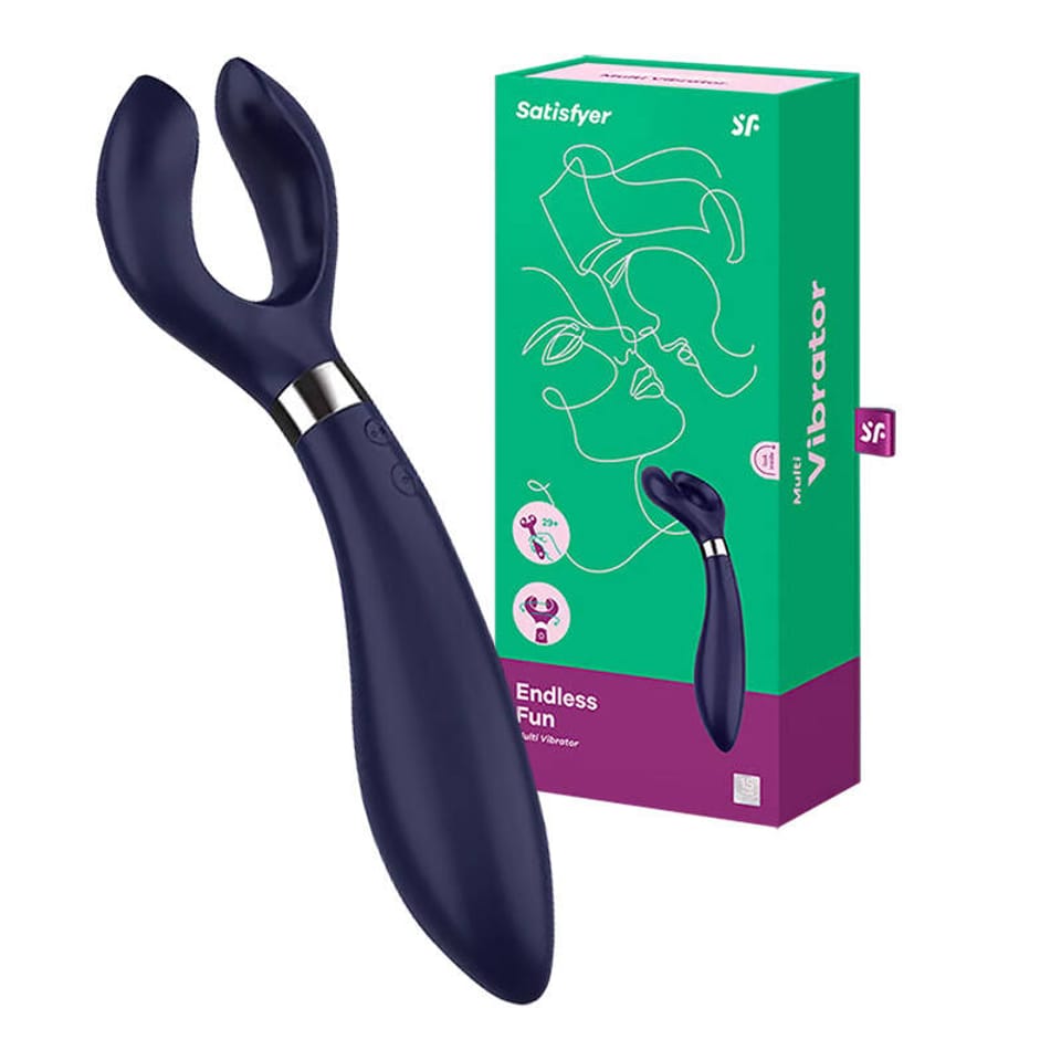 Satisfyer Endless Fun wibrator z 100 kombinacjami, z obracan¹ o 180° g³ówk¹ — zdjęcie 2
