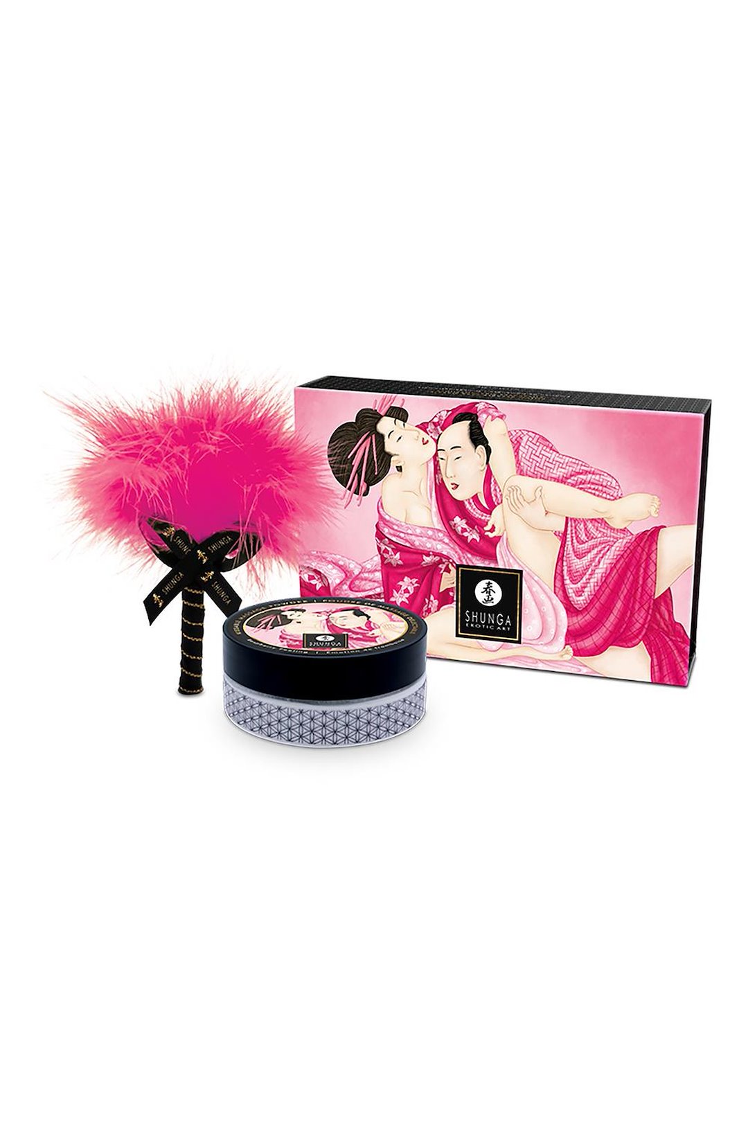 Shunga kissable massage powder raspberry feeling