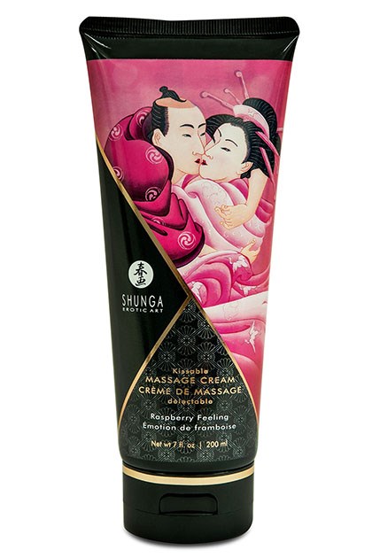 Shunga massage cream raspberry feeling