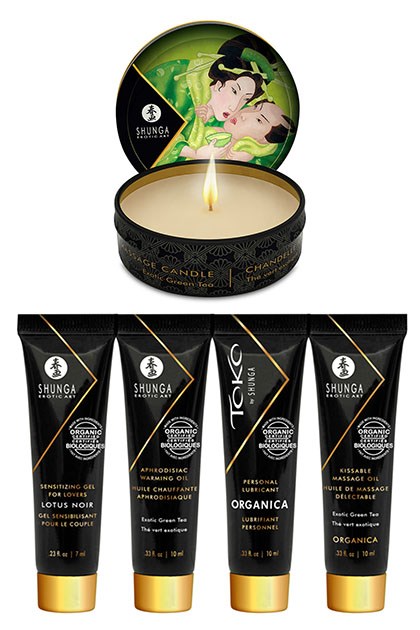 Shunga geisha's secret kit organica exotic green tea — zdjęcie 2