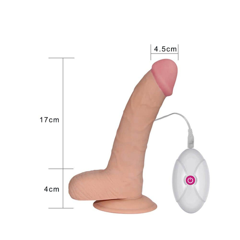 Dildo z przyssawk¹ 20 cm Lovetoy — zdjęcie 2