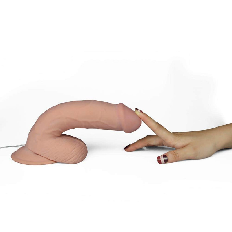 Dildo z przyssawk¹ 20 cm Lovetoy — zdjęcie 4