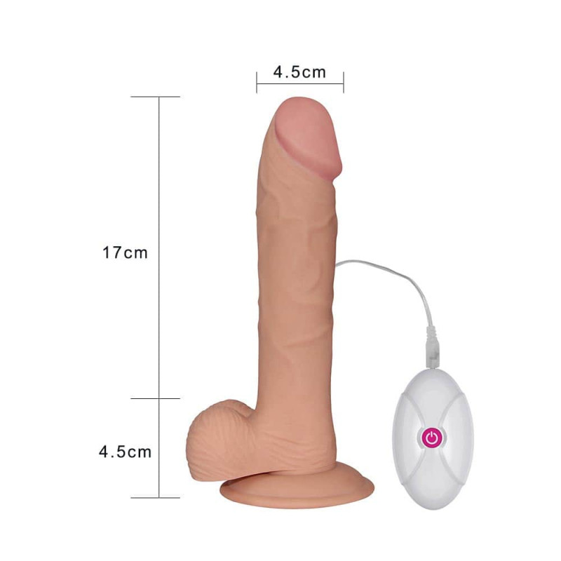 Dildo z przyssawk¹ 22 cm Lovetoy — zdjęcie 3