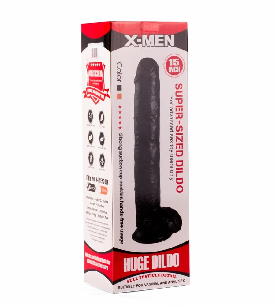 Dildo z przyssawk¹ 40cm X-MEN