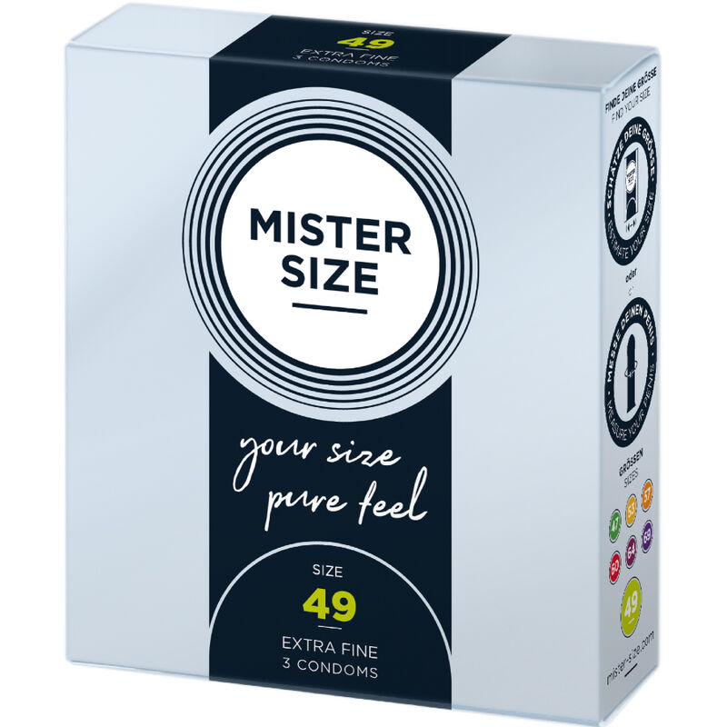 MISTER SIZE - ROZMIAR PREZERWATYWY S 49 MM (3 SZTUKI) — zdjęcie 2