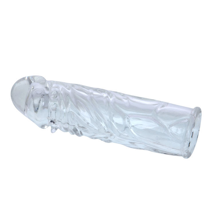 BAILE - LILIOWA OSLONA NA PENIS Z DOPASOWANEGO SILIKONU 13 CM — zdjęcie 6