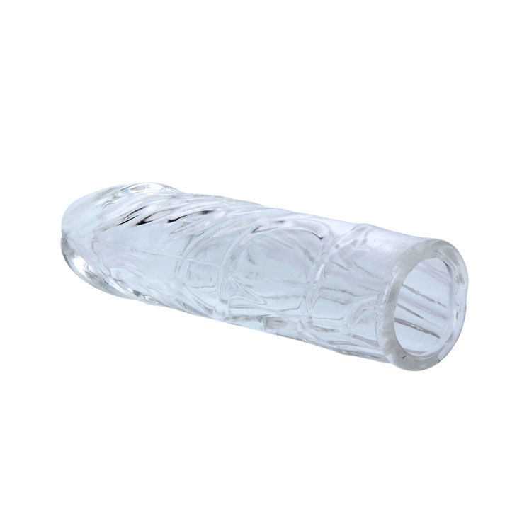 BAILE - PRZEZROCZYSTA SILIKONOWA OSLONA NA PENIS 13 CM — zdjęcie 4