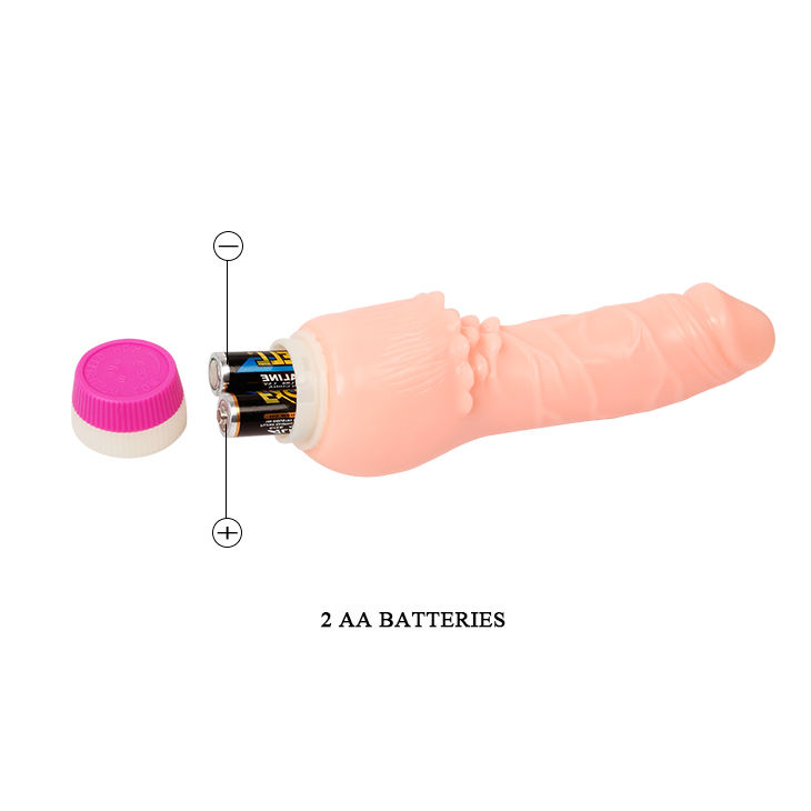 BAILE - FALE PRZYJEMNOSCI REALISTYCZNE WIBRACYJNE 19,5 CM — zdjęcie 2