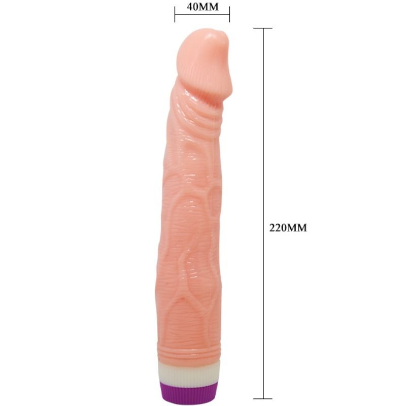 BAILE - NATURALNY REALISTYCZNY WIBRATOR 22 CM — zdjęcie 3