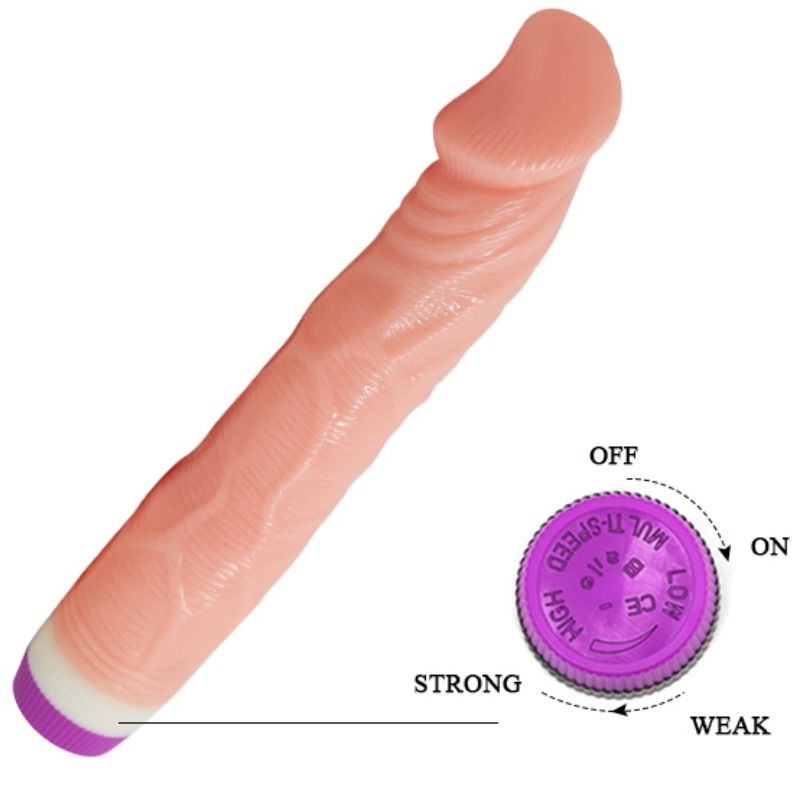 BAILE - NATURALNY REALISTYCZNY WIBRATOR 22 CM — zdjęcie 6