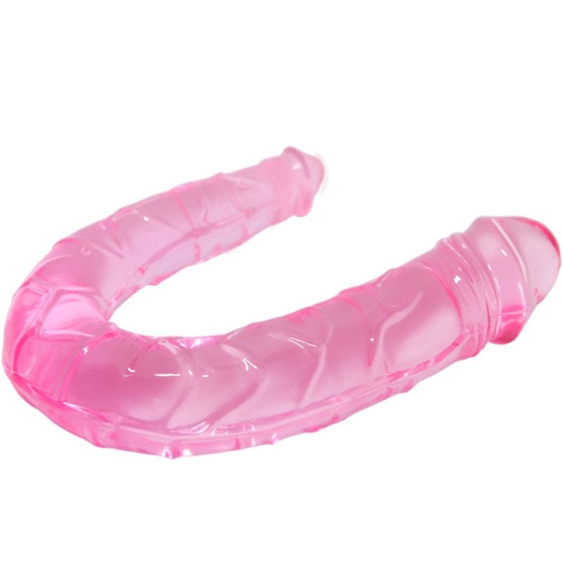BAILE - PODWOJNY DONG PODWOJNY ROZOWY DILDO — zdjęcie 3