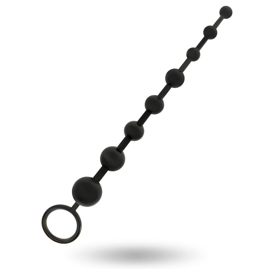 ADDICTED TOYS - KORALIKI ANALNE 29 CM CZARNE — zdjęcie 3