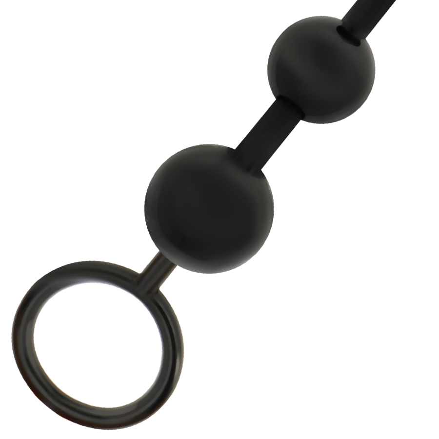 ADDICTED TOYS - KORALIKI ANALNE 29 CM CZARNE — zdjęcie 4